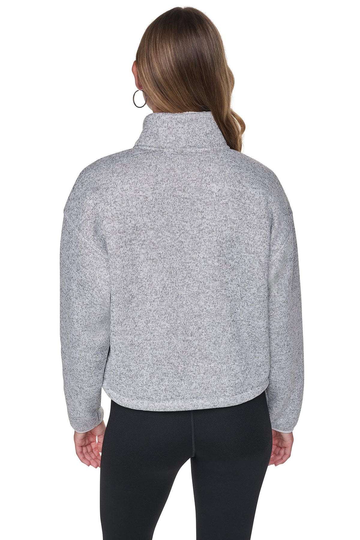 SWEATER FLEECE HALF-ZIP PULLOVER
