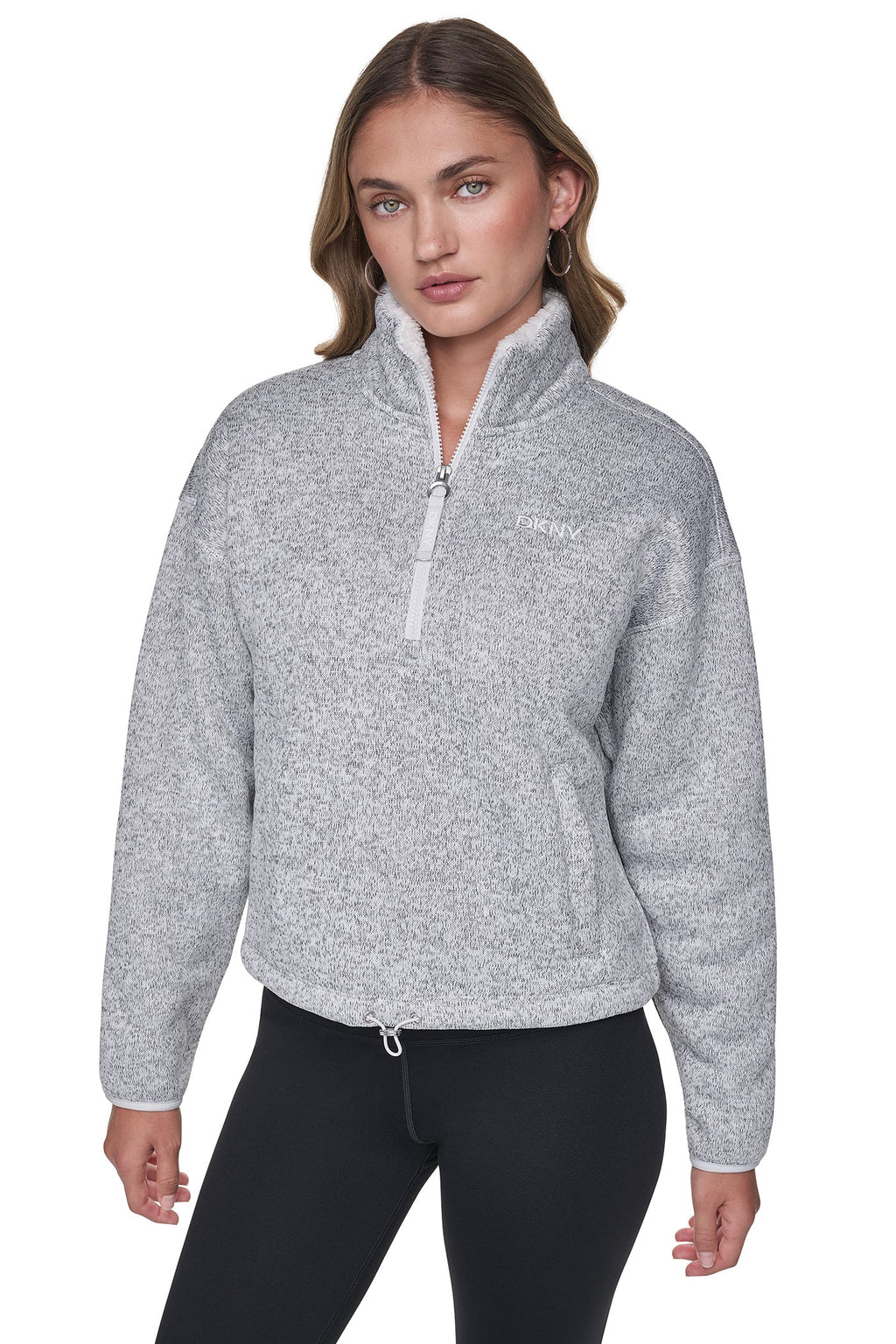 SWEATER FLEECE HALF-ZIP PULLOVER
