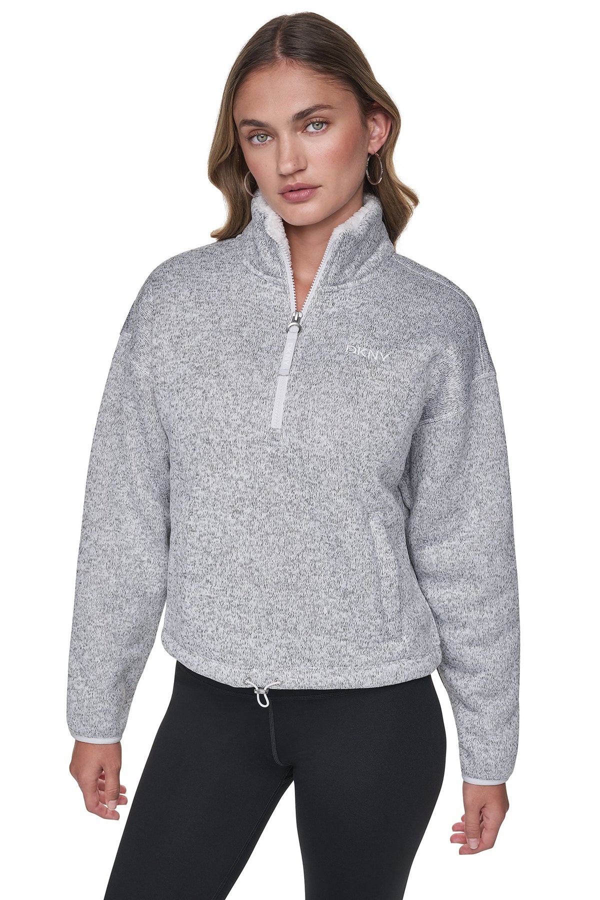 SWEATER FLEECE HALF-ZIP PULLOVER