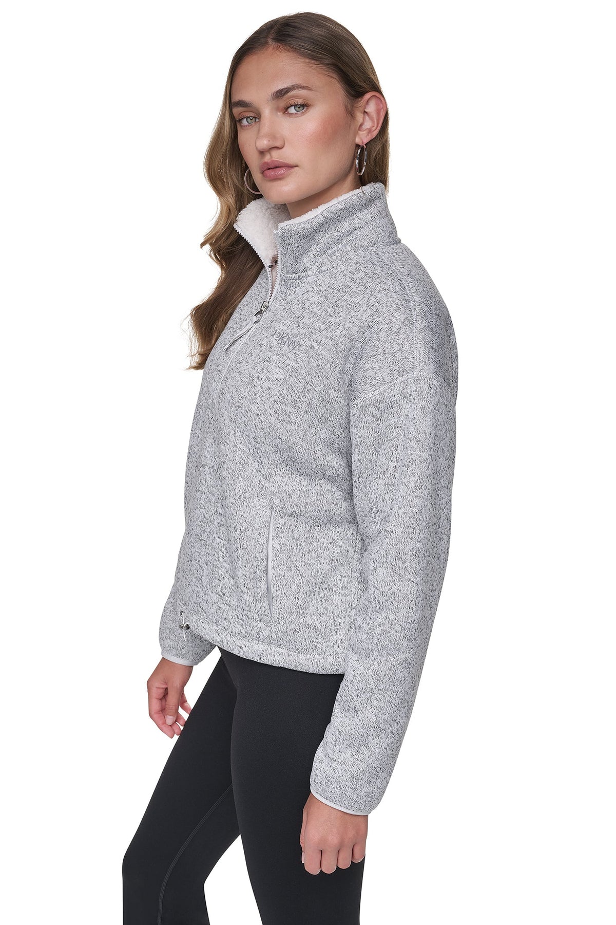 SWEATER FLEECE HALF-ZIP PULLOVER