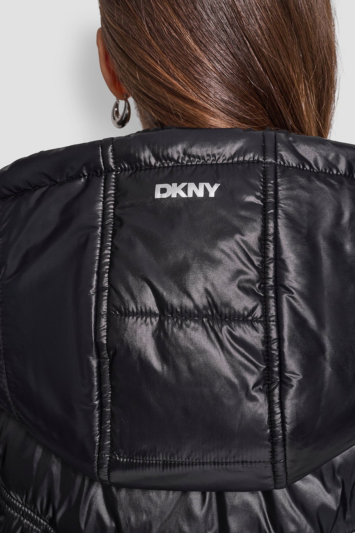 SCUBA-PANELED PUFFER VEST