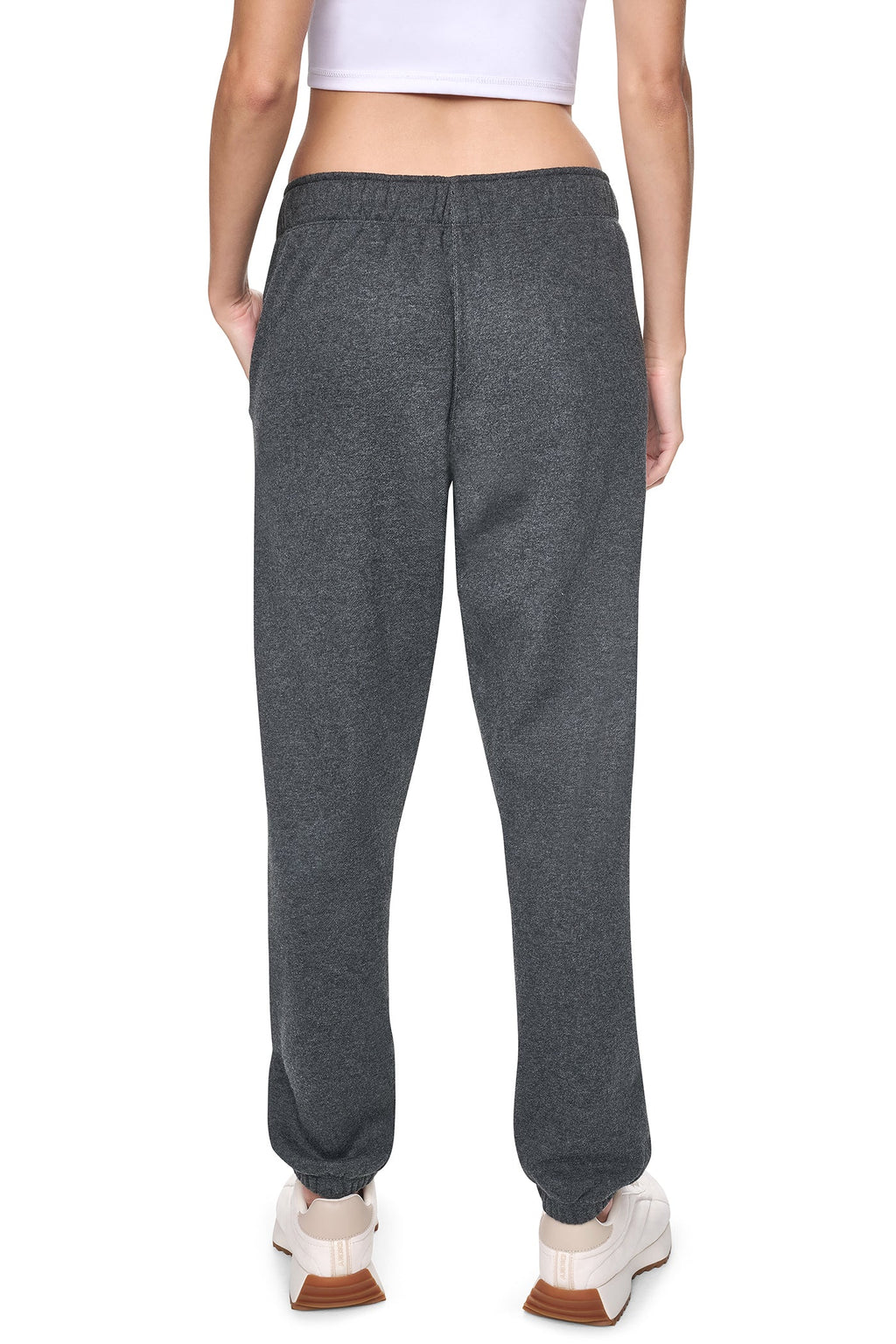 MID-RISE CHENILLE LOGO RELAXED JOGGER