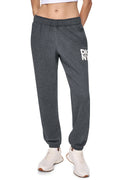 MID-RISE CHENILLE LOGO RELAXED JOGGER