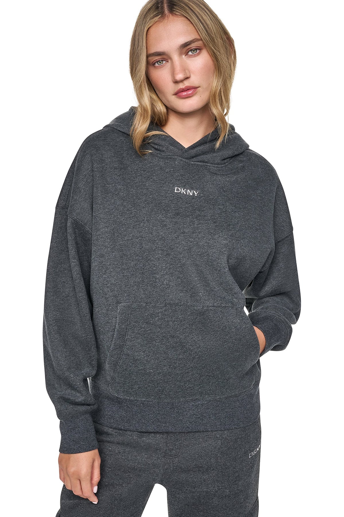 METALLIC BUBBLE LOGO HOODIE