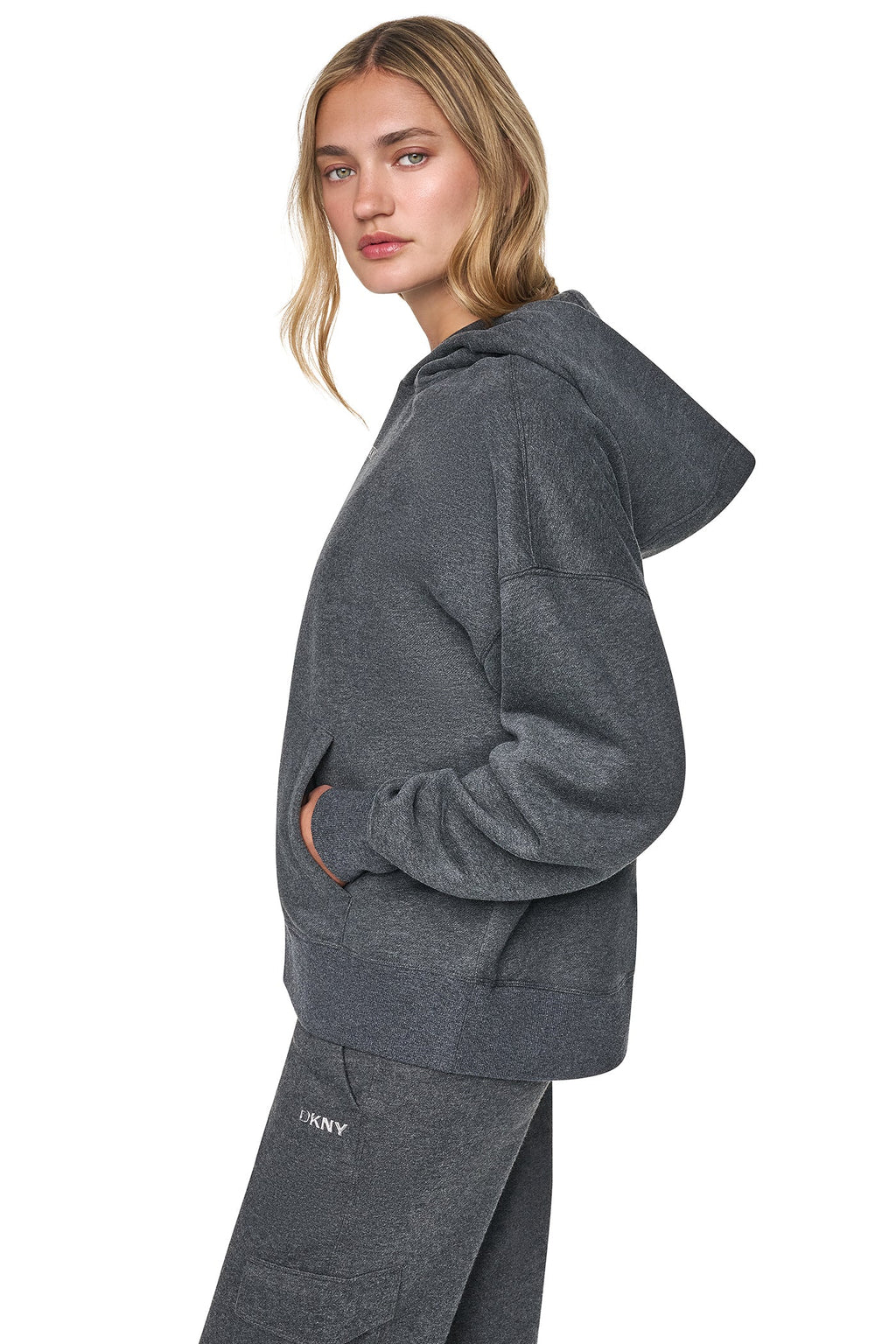 METALLIC BUBBLE LOGO HOODIE