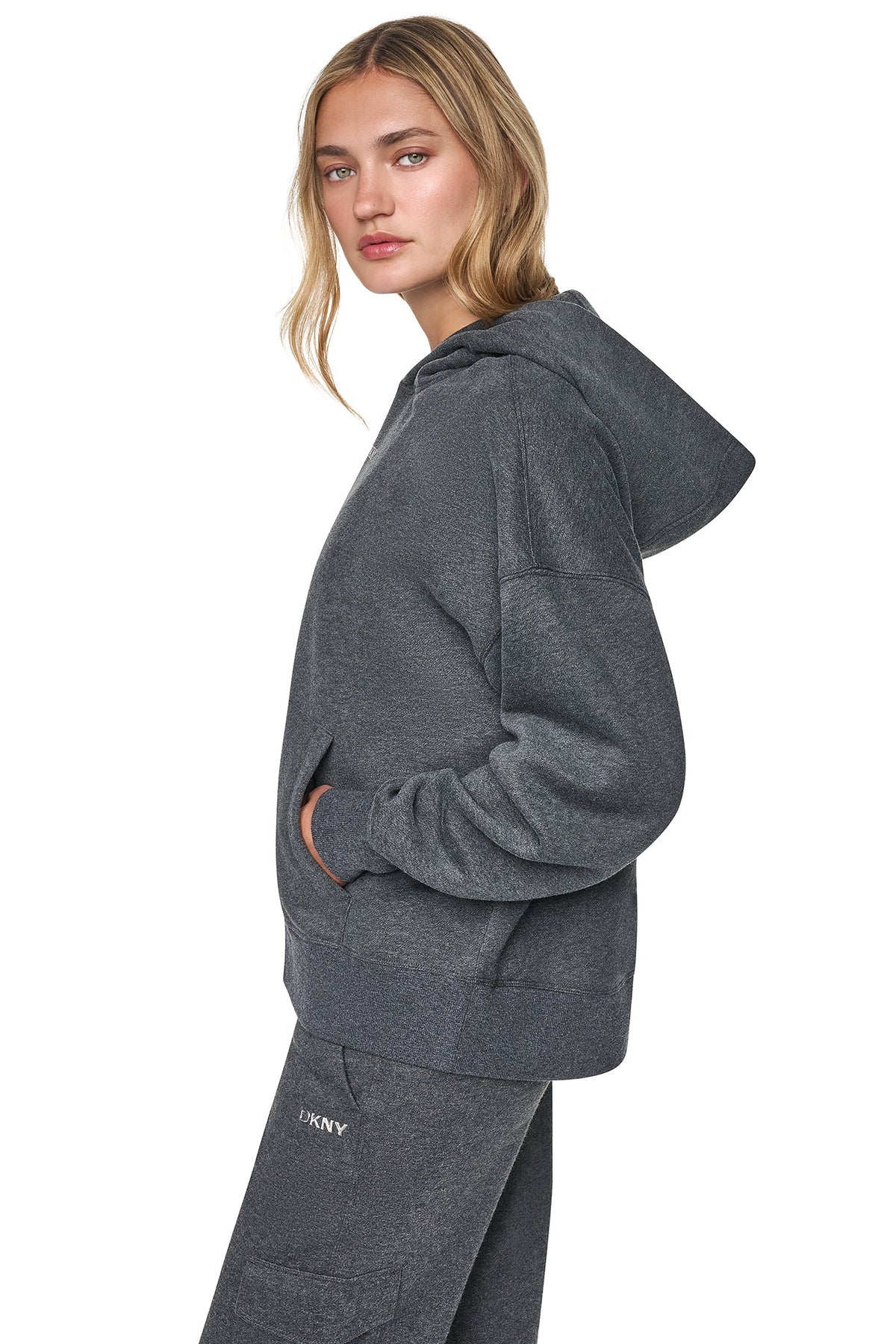 METALLIC BUBBLE LOGO HOODIE