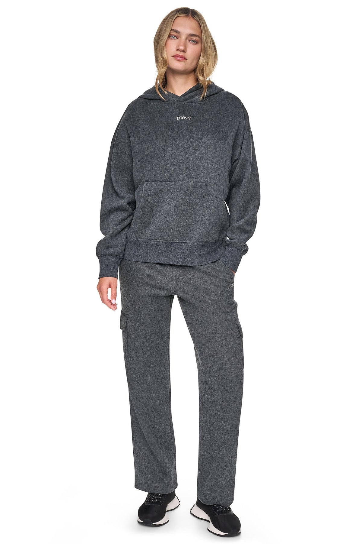 METALLIC BUBBLE LOGO HOODIE