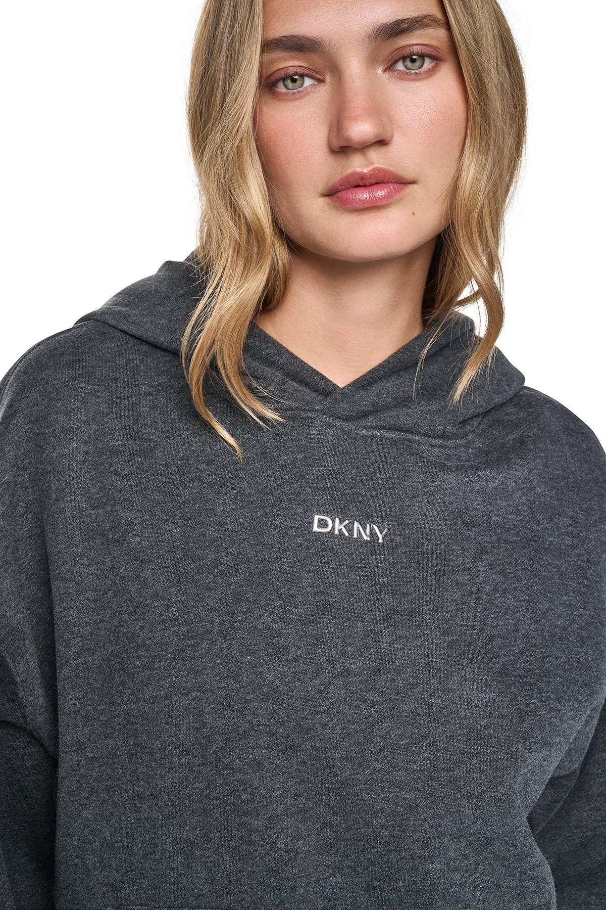 METALLIC BUBBLE LOGO HOODIE