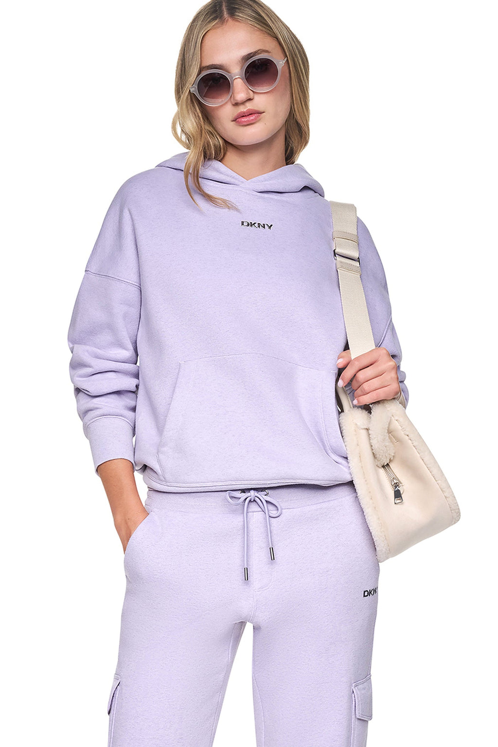 METALLIC BUBBLE LOGO HOODIE