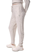 COZY CABLE HIGH-RISE SWEATER JOGGER