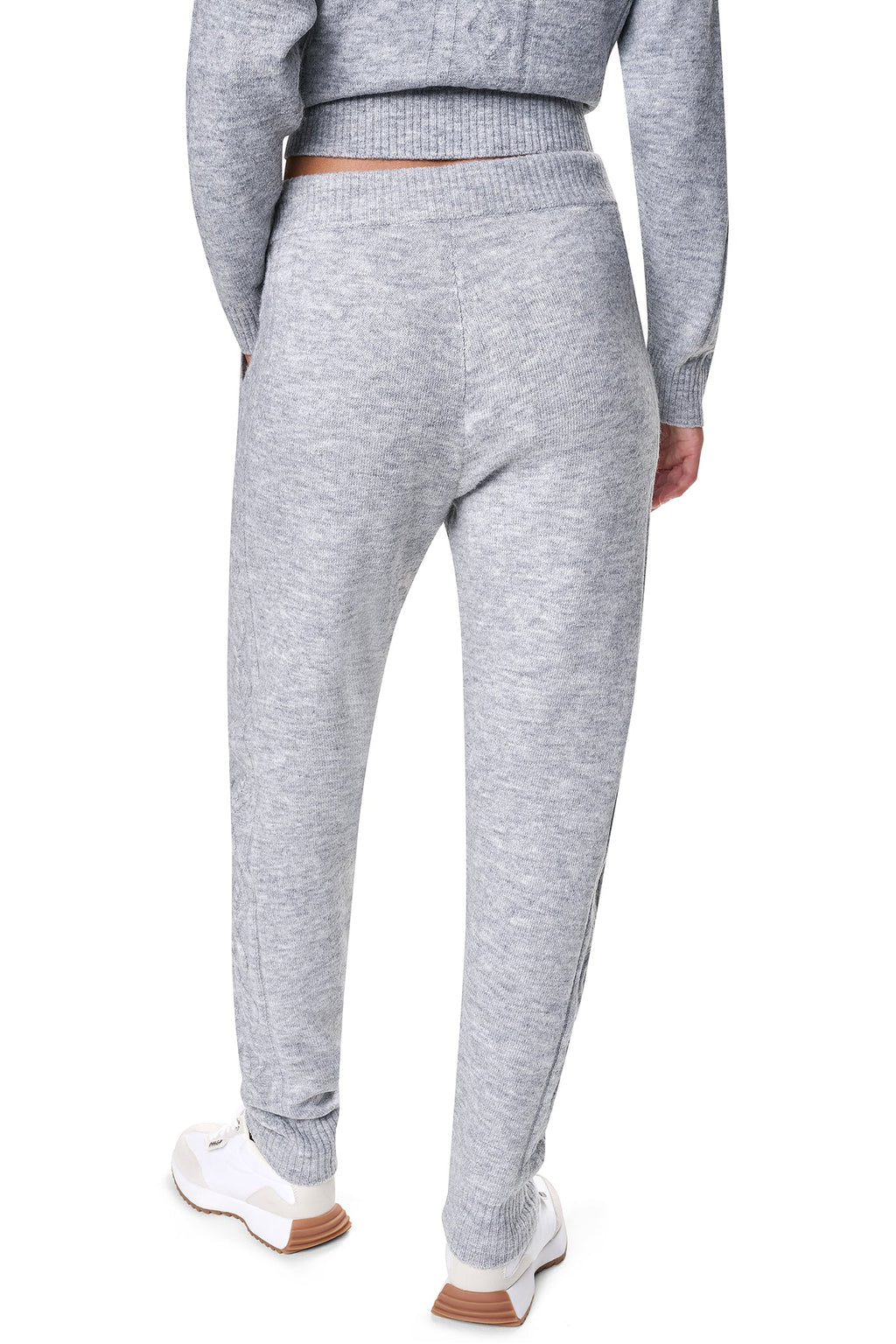 COZY CABLE HIGH-RISE SWEATER JOGGER