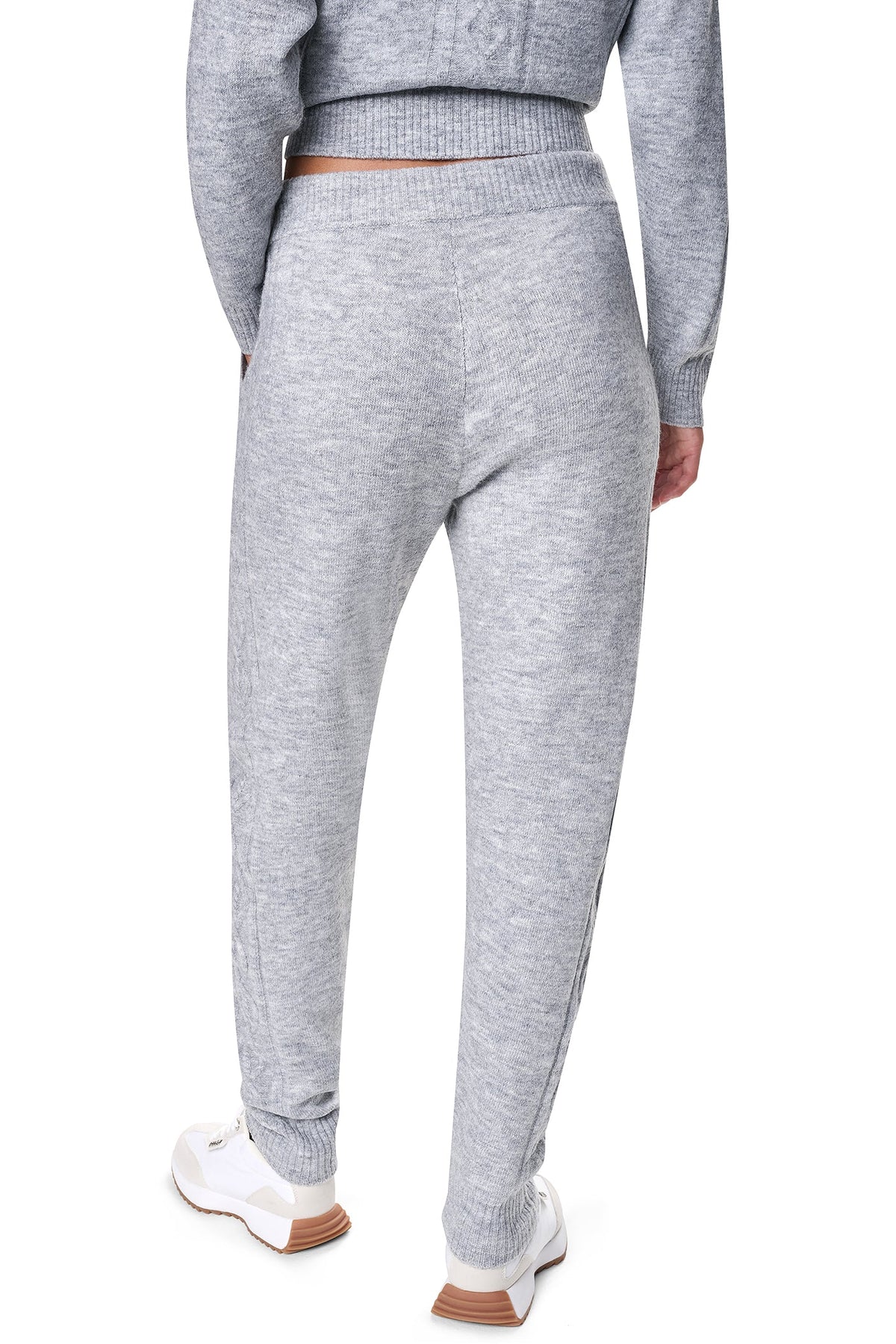 COZY CABLE HIGH-RISE SWEATER JOGGER