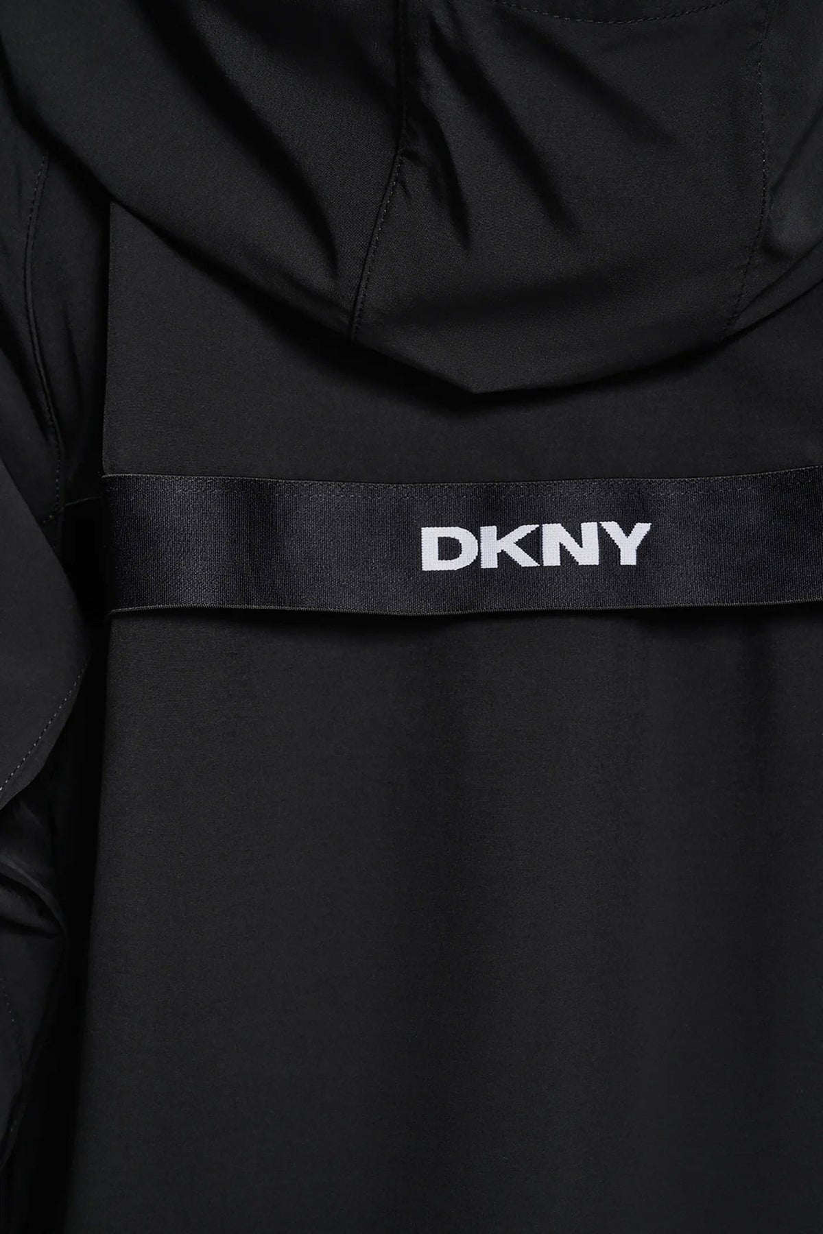 LOGO HOODED SHORT JACKET