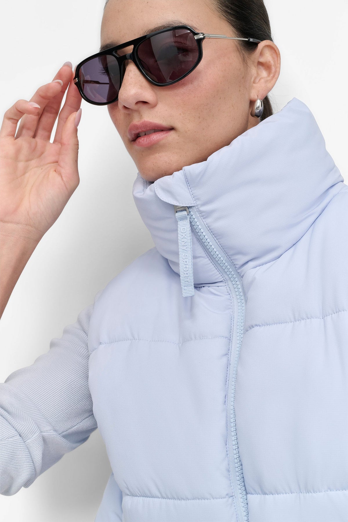 MOCK NECK PUFFER VEST