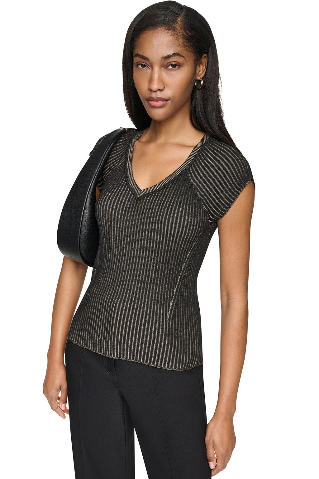 RIB KNIT SWEATER