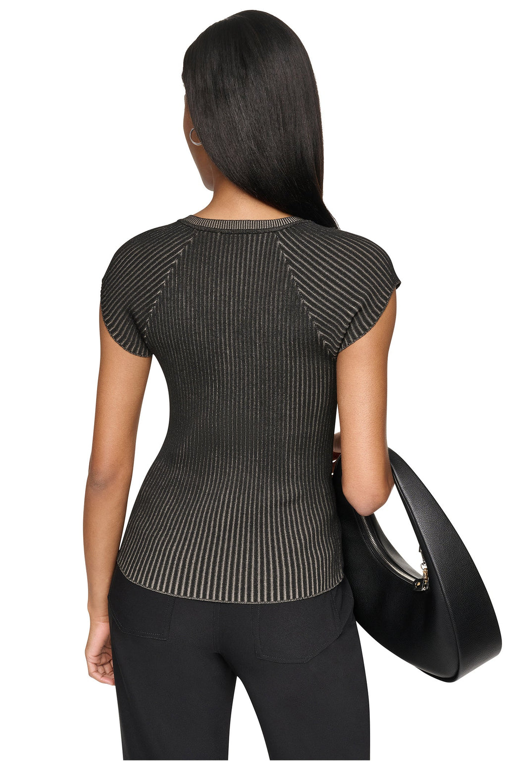 RIB KNIT SWEATER