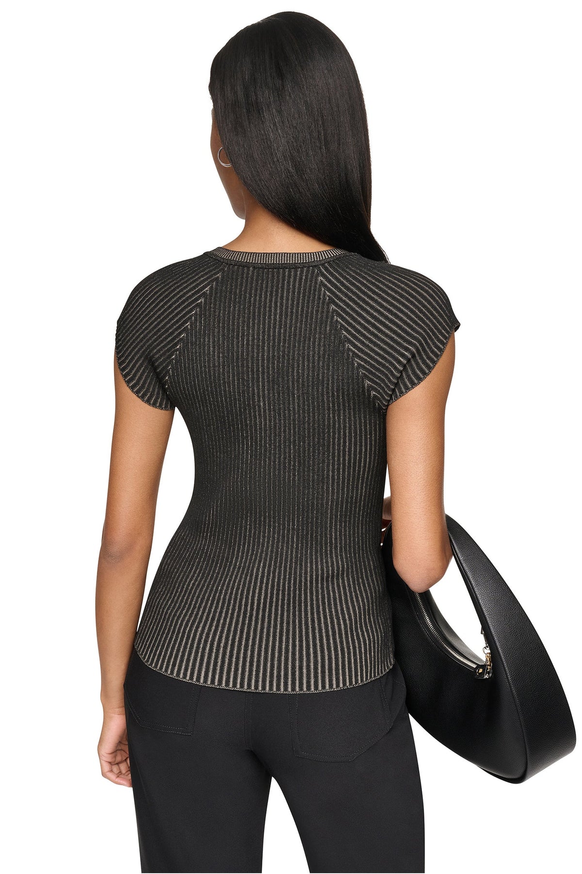 RIB KNIT SWEATER