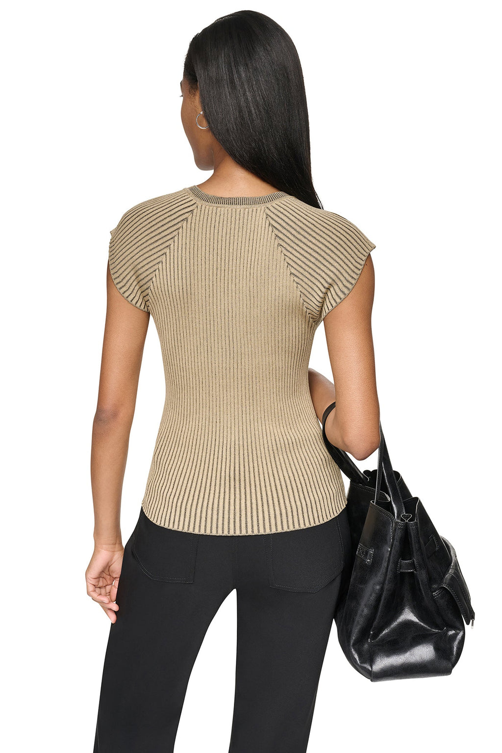 RIB KNIT SWEATER