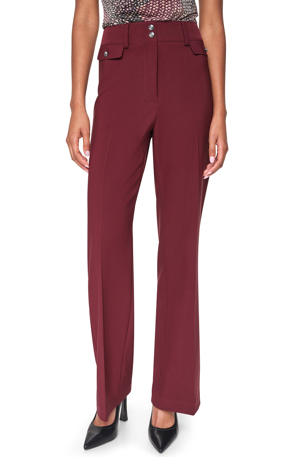 HIGH-RISE WIDE LEG PANT