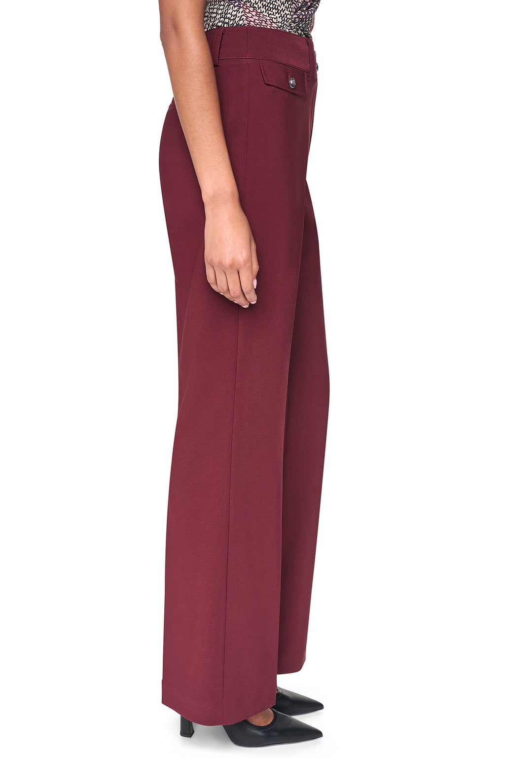 HIGH-RISE WIDE LEG PANT