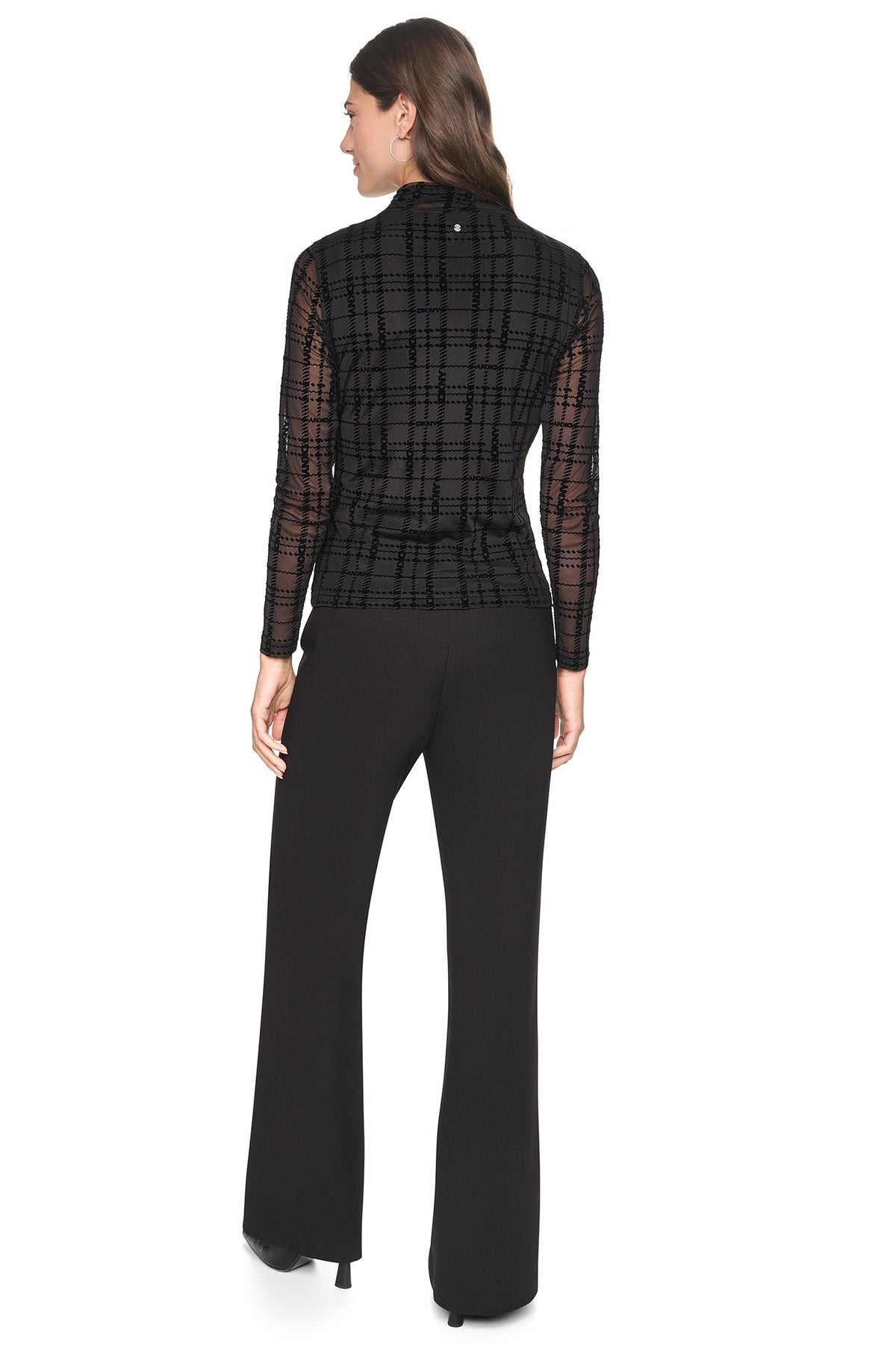 MOCK NECK KNIT TOP
