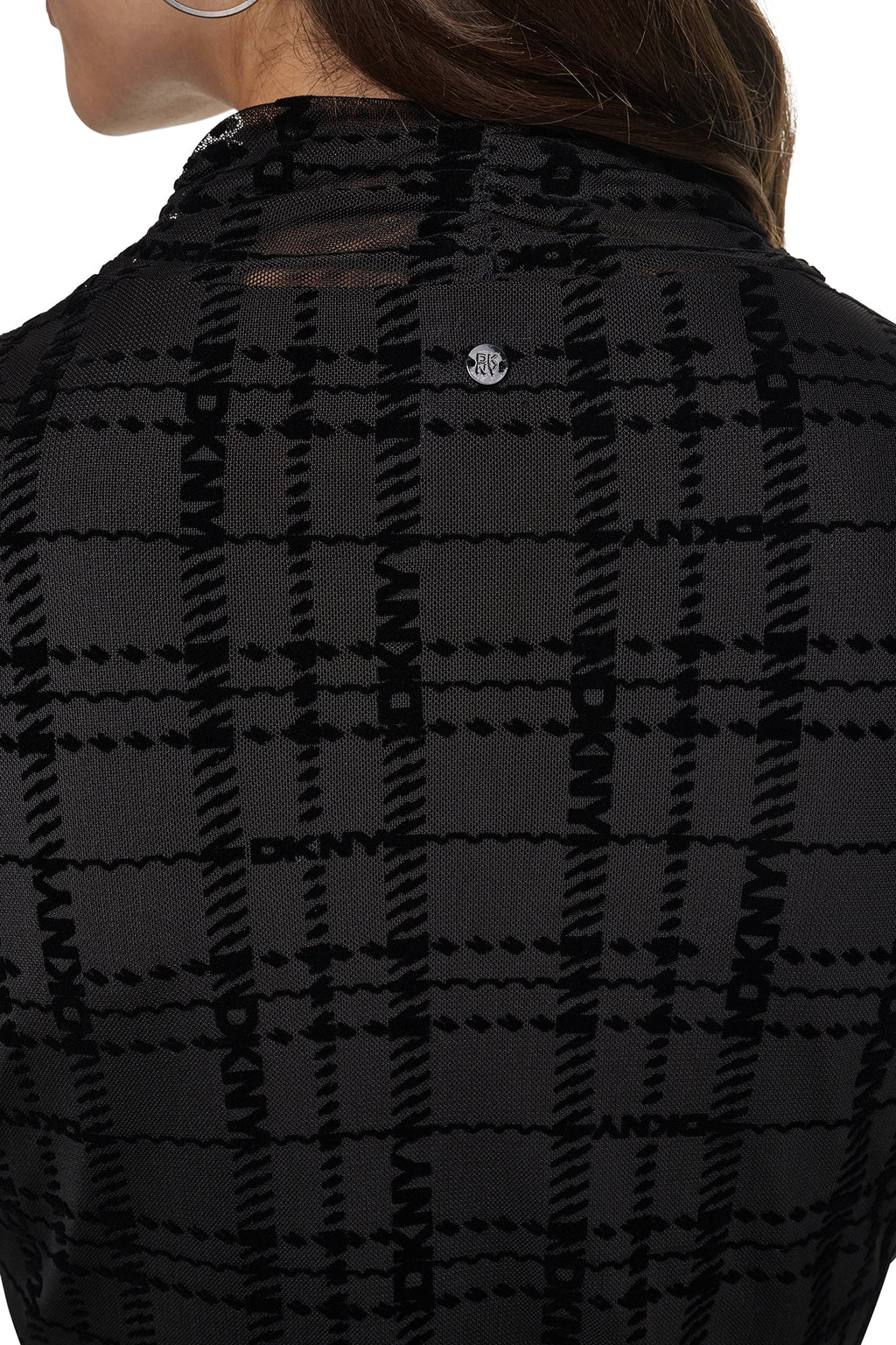 MOCK NECK KNIT TOP