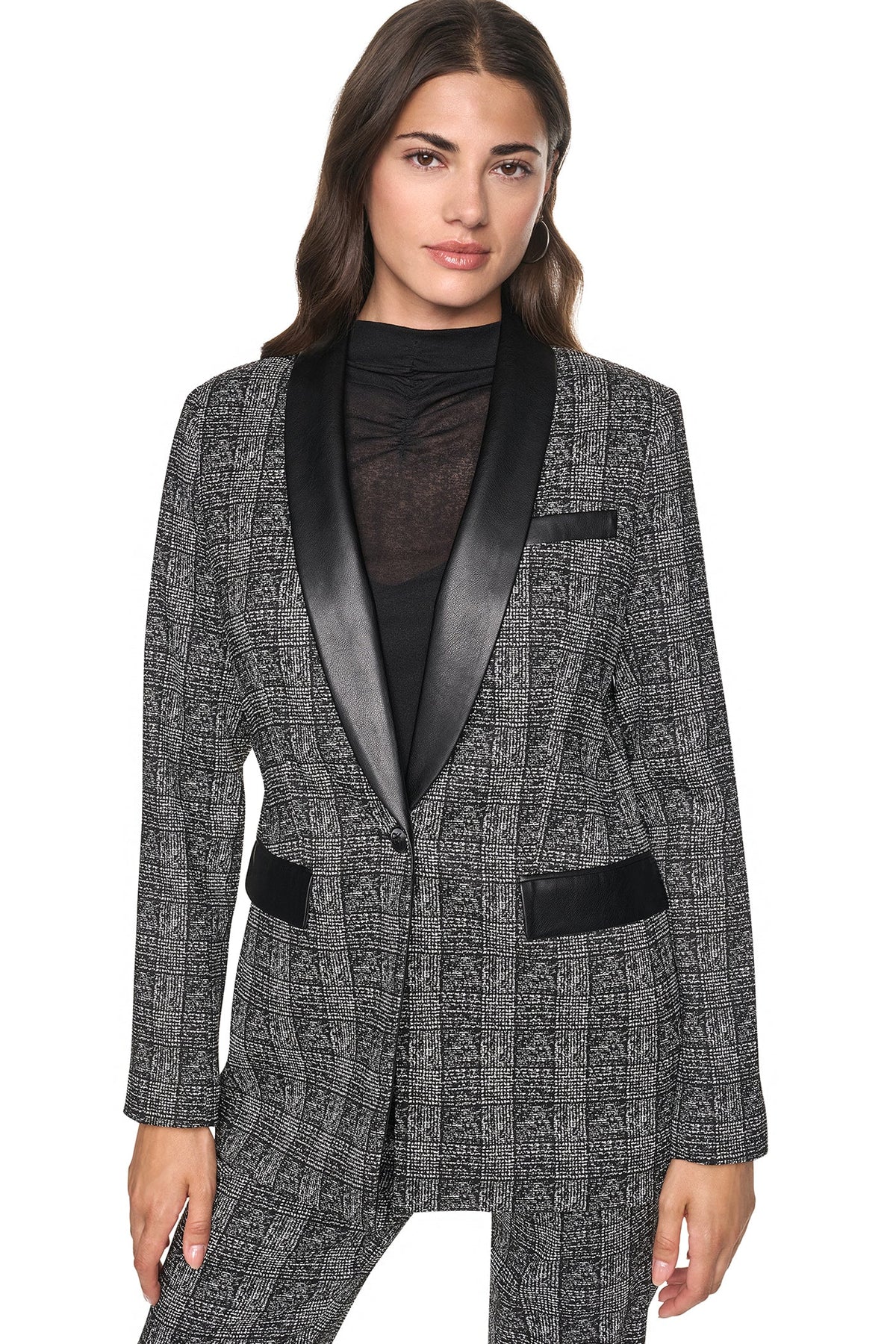 ONE BUTTON BLAZER