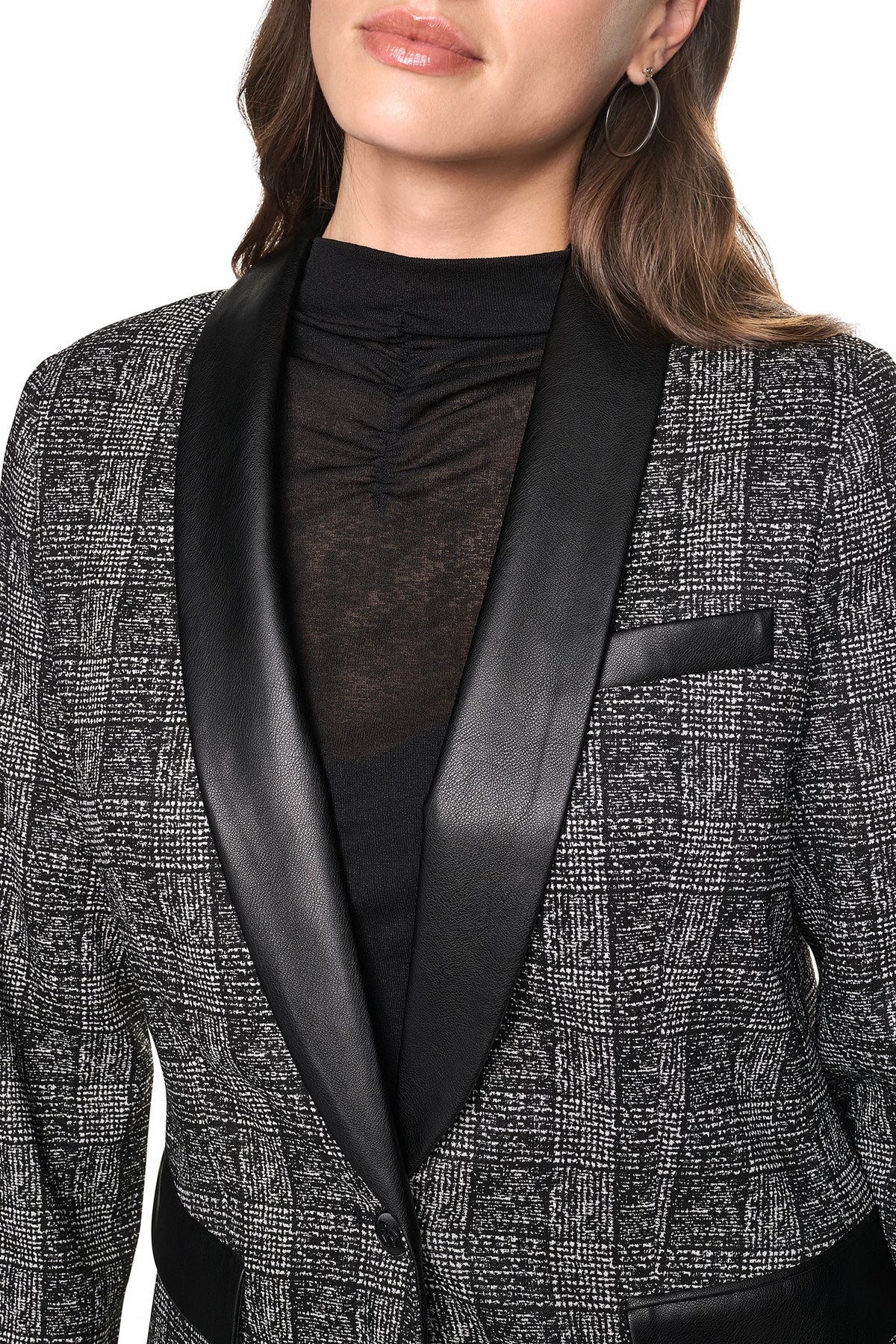 ONE BUTTON BLAZER