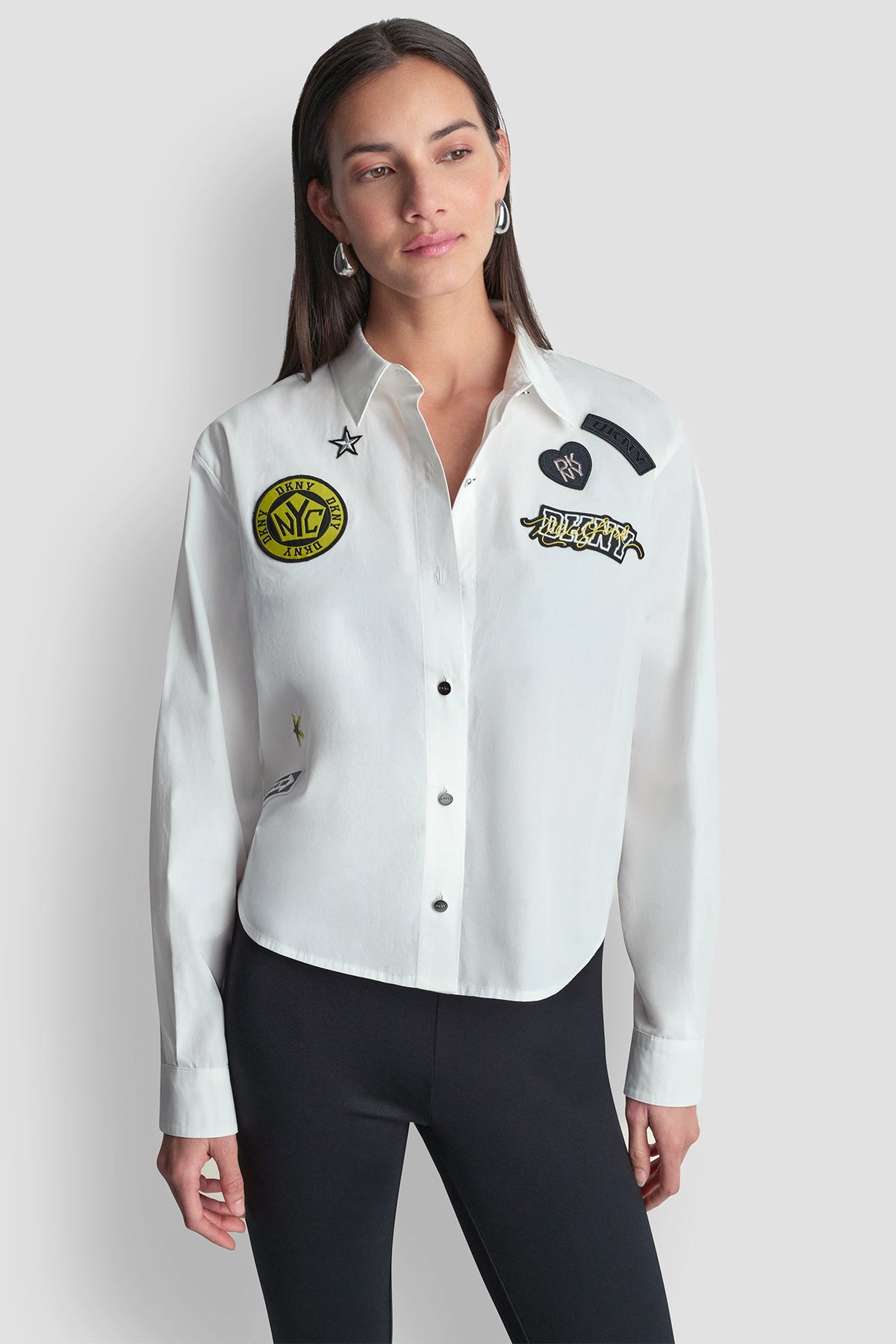 1989 LOGO PINS AND PATCHES SHIRT
