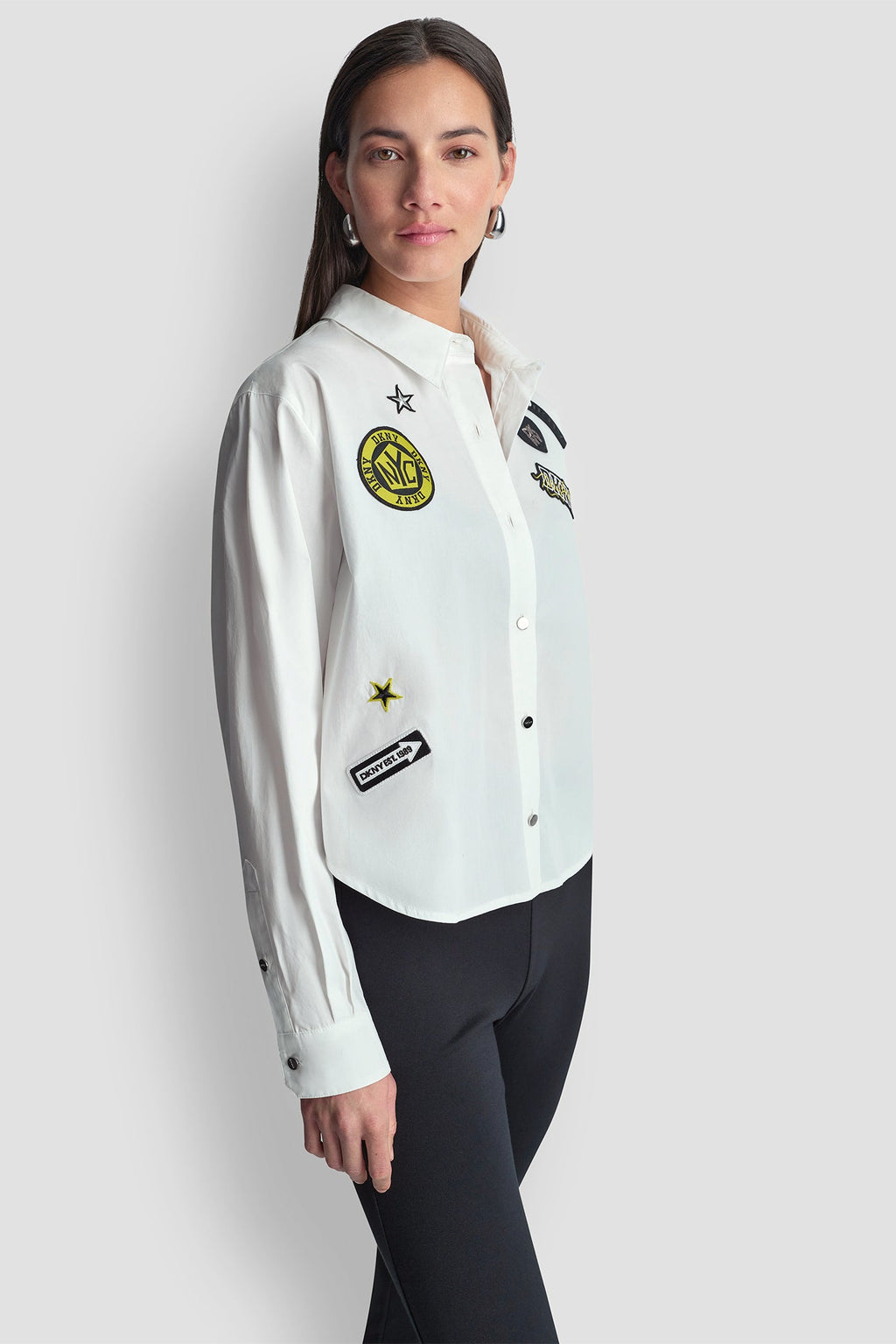1989 LOGO PINS AND PATCHES SHIRT