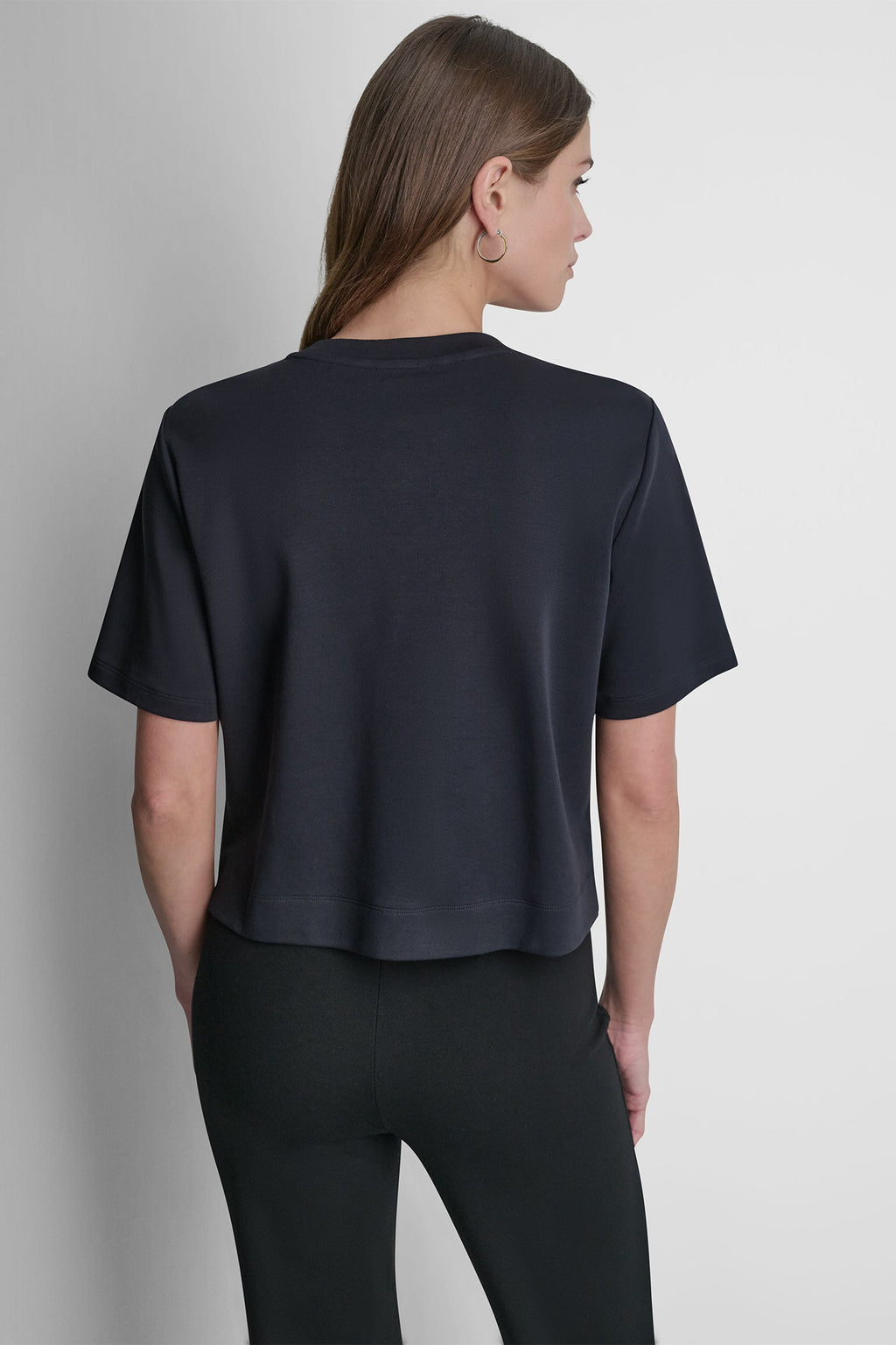 COTTON SHORT SLEEVE LOGO TOP