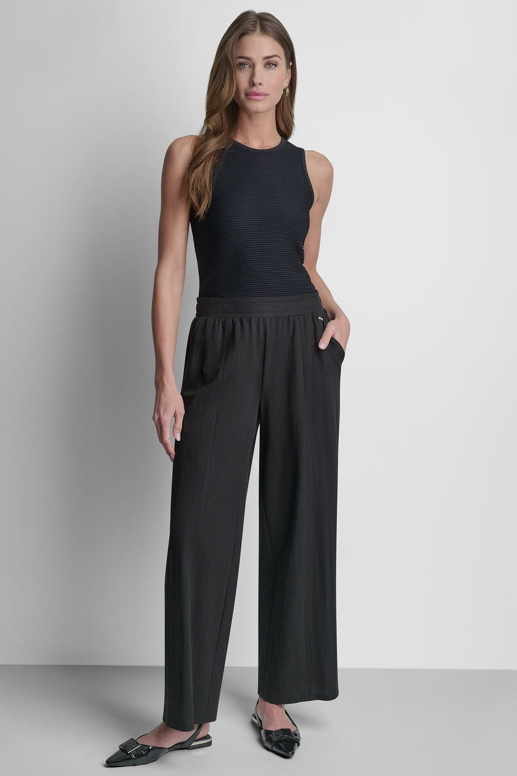 MID-RISE PULL-ON PANT