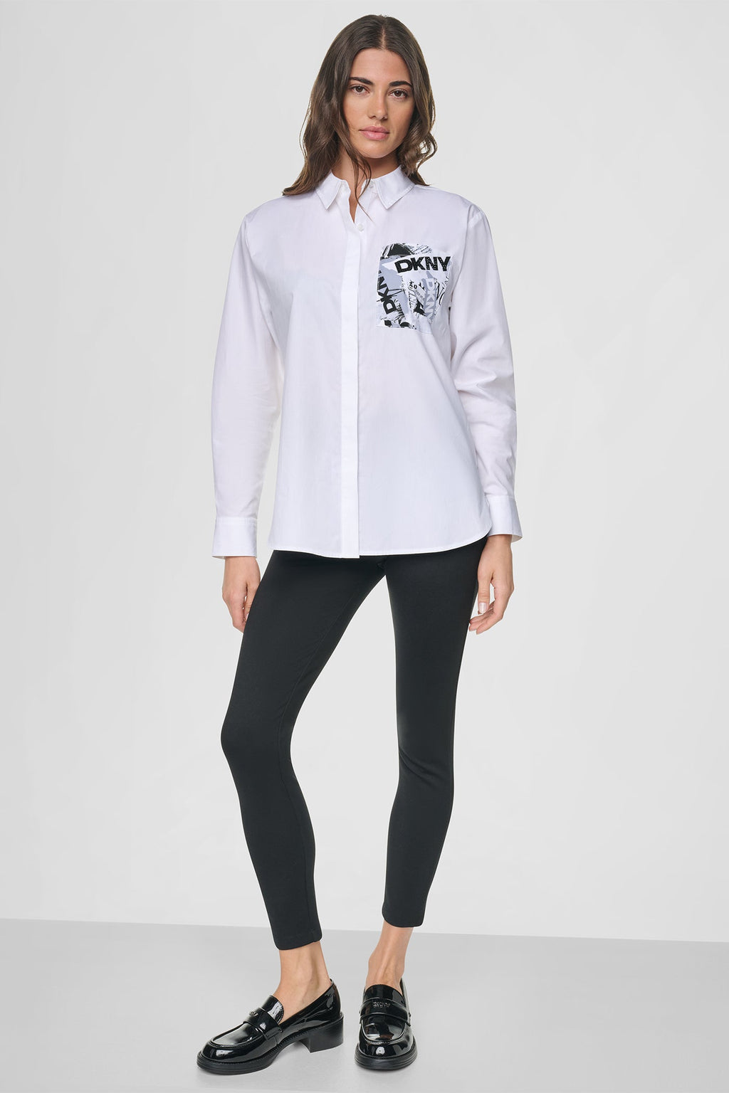 LOGO POCKET POPLIN SHIRT