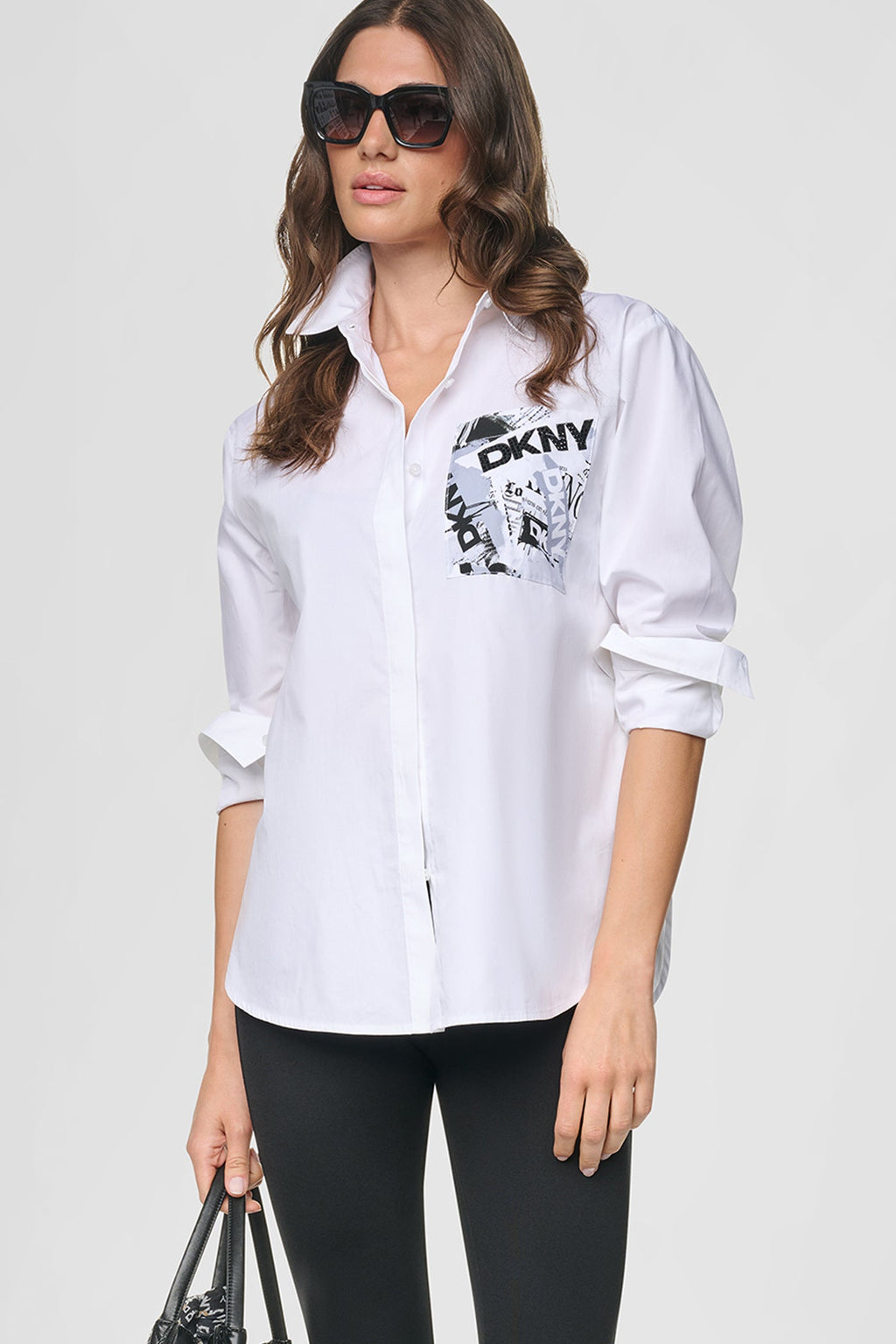 LOGO POCKET POPLIN SHIRT
