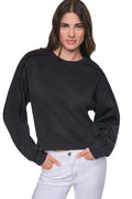 VELVET LOGO SWEATSHIRT
