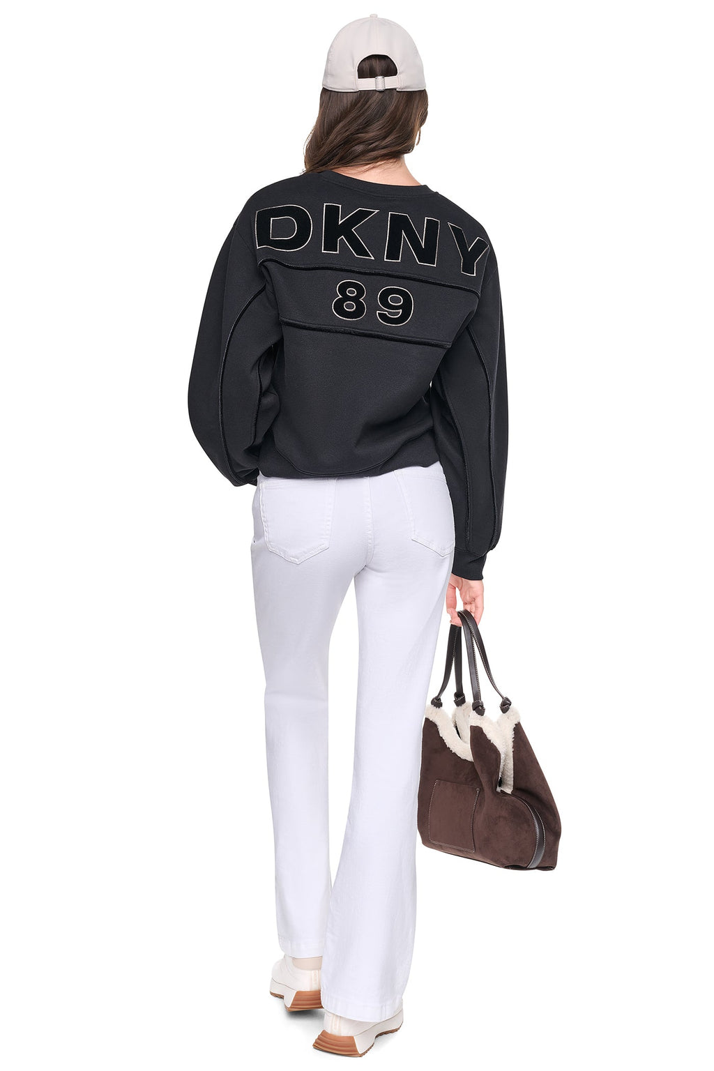 VELVET LOGO SWEATSHIRT