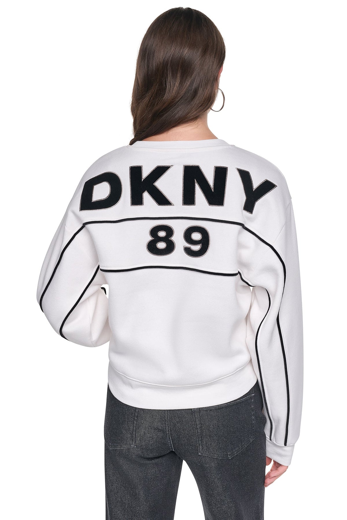 VELVET LOGO SWEATSHIRT