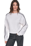 VELVET LOGO SWEATSHIRT