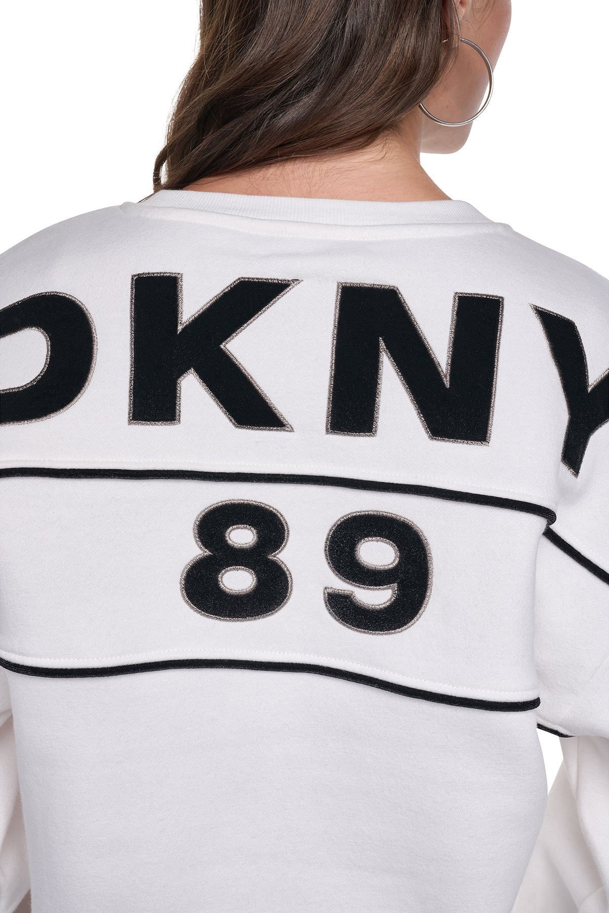 VELVET LOGO SWEATSHIRT
