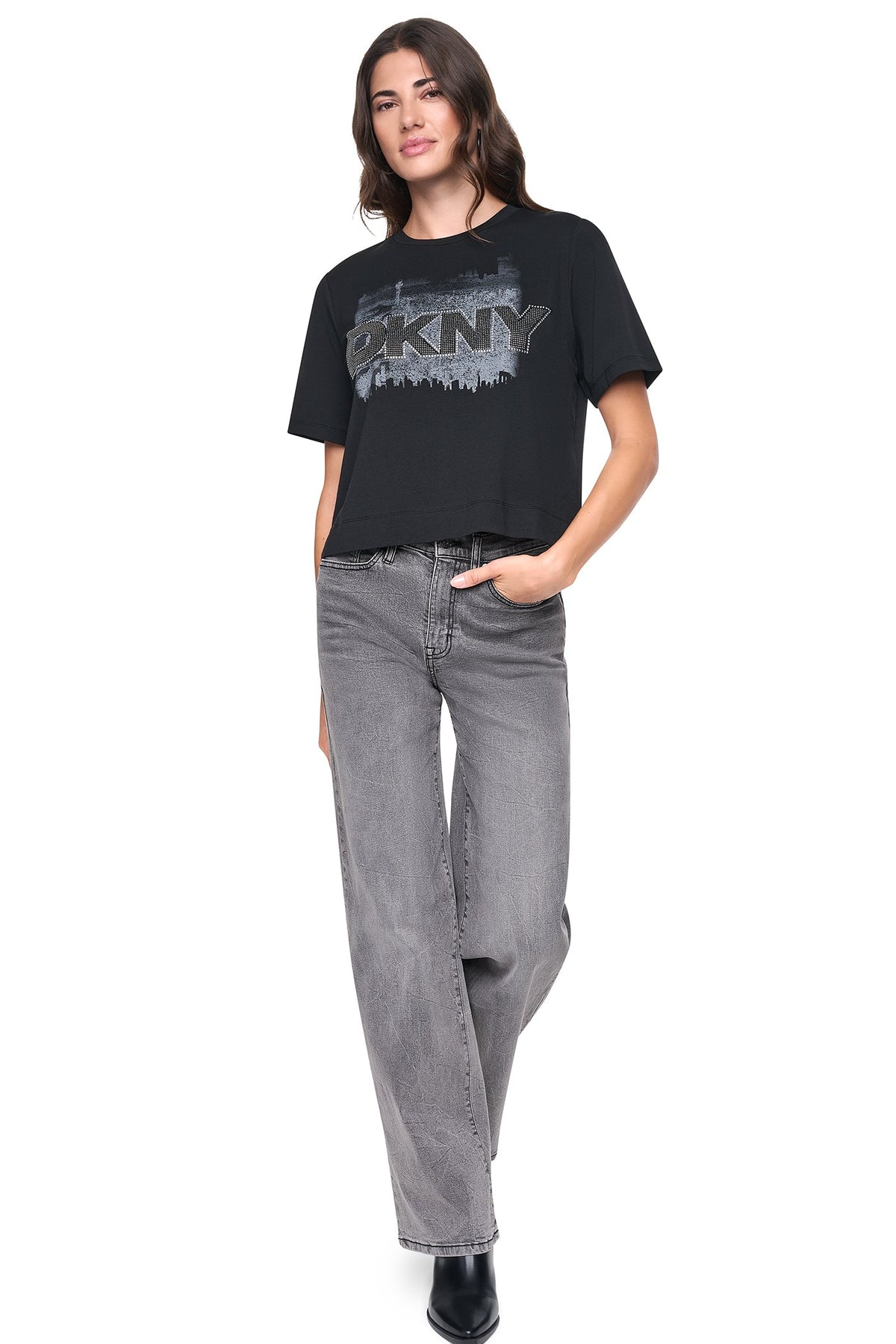 BLING LOGO CITY GRAPHIC TEE