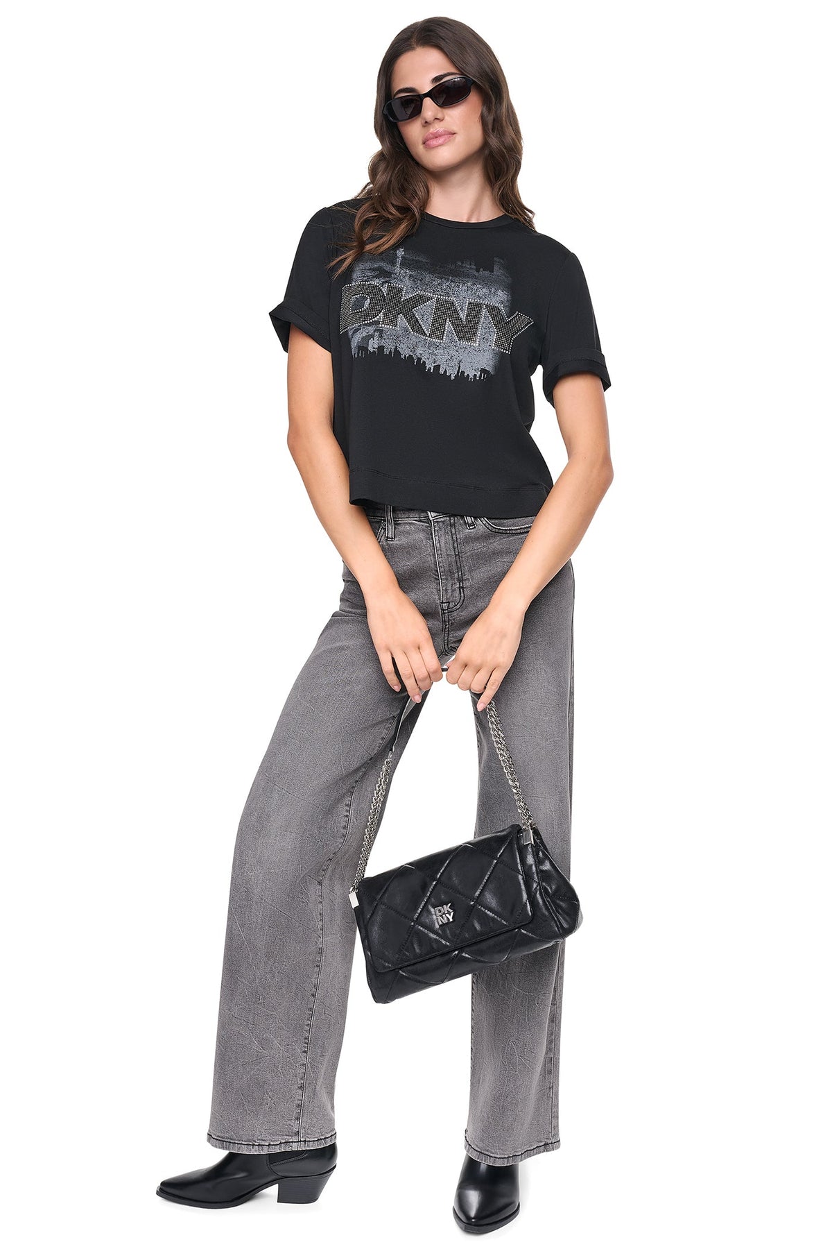 BLING LOGO CITY GRAPHIC TEE