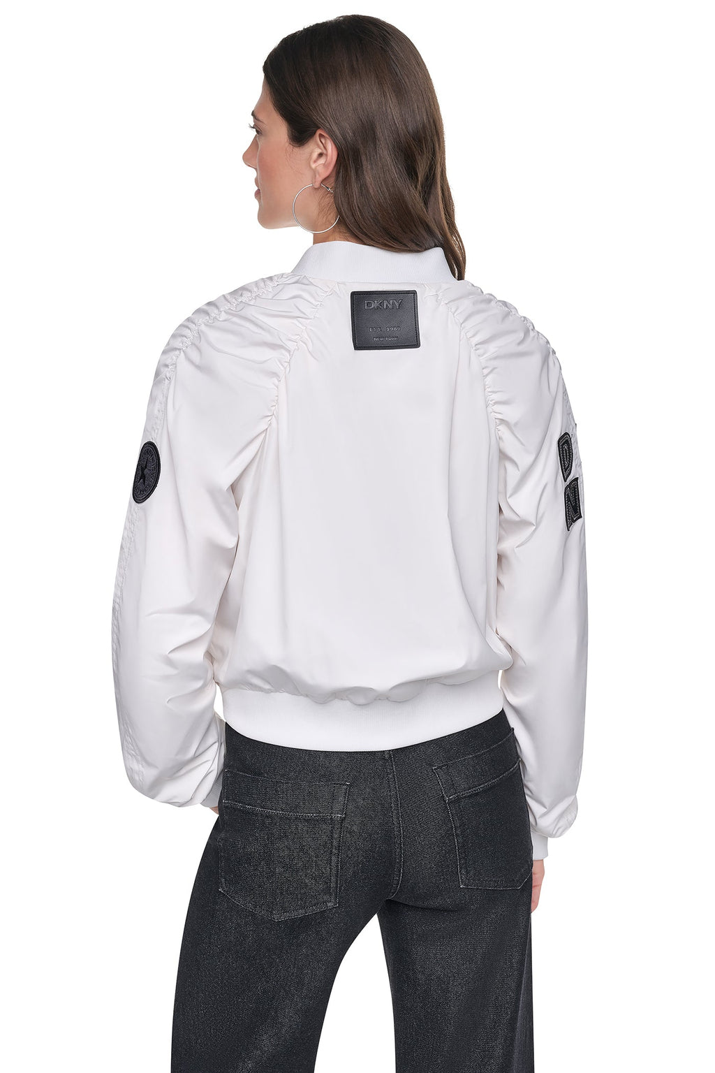 PINS & PATCHES RUCHED JACKET