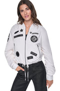 PINS & PATCHES RUCHED JACKET