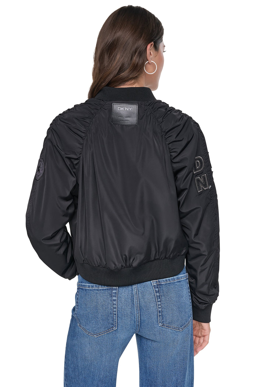 PINS & PATCHES RUCHED JACKET