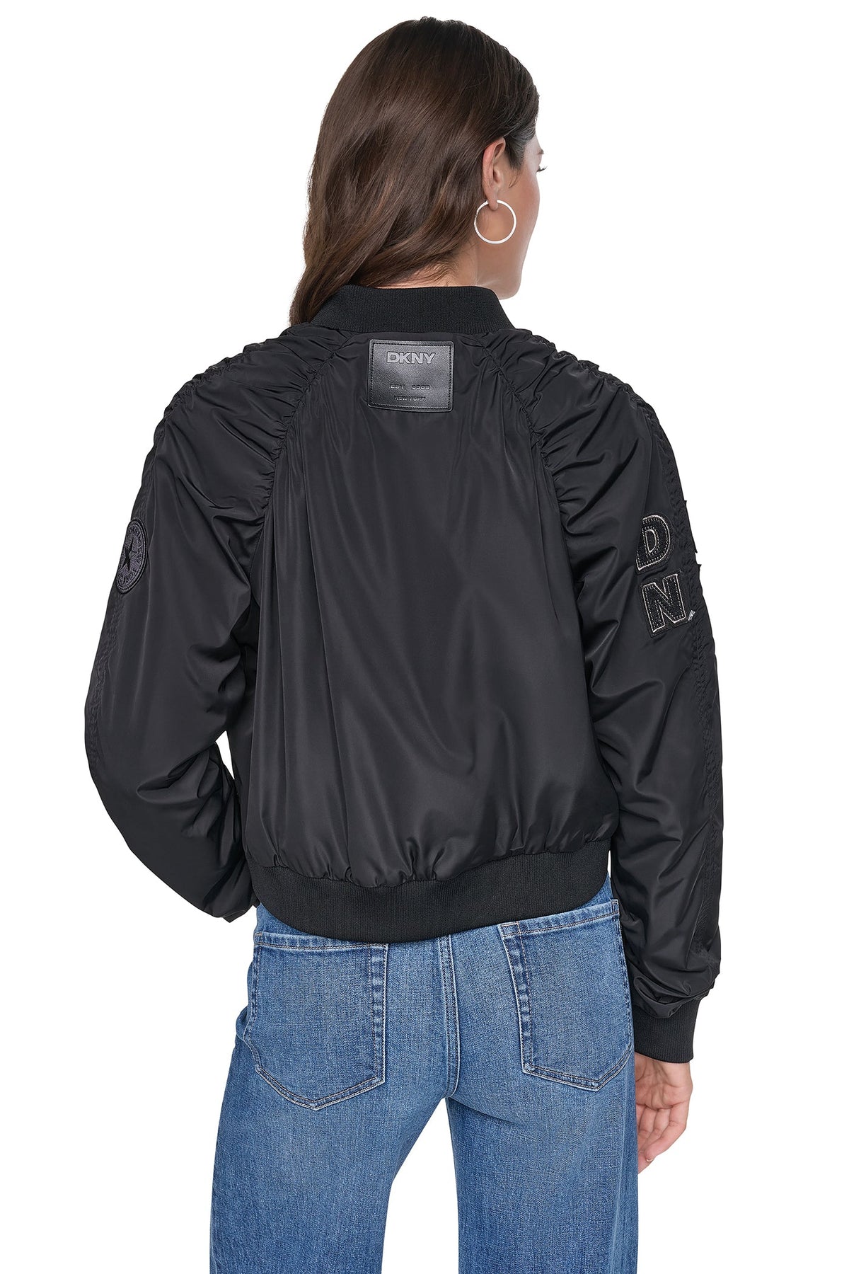 PINS & PATCHES RUCHED JACKET