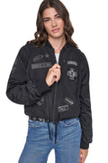PINS & PATCHES RUCHED JACKET