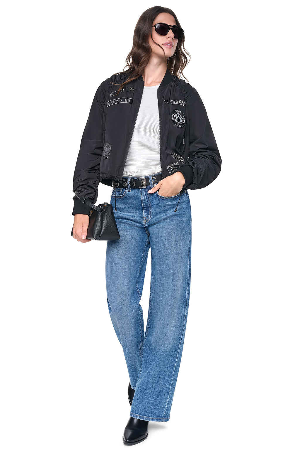 PINS & PATCHES RUCHED JACKET