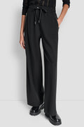 HIGH-RISE WIDE-LEG PULL-ON PANT