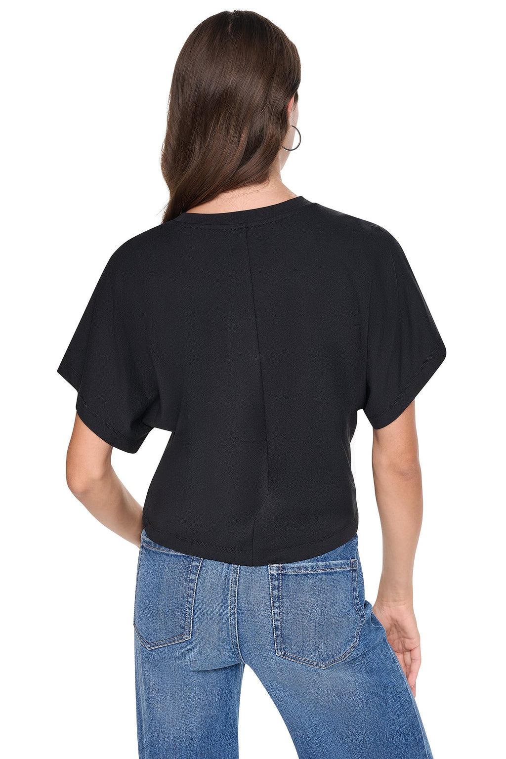 FLOCKED LOGO TEE