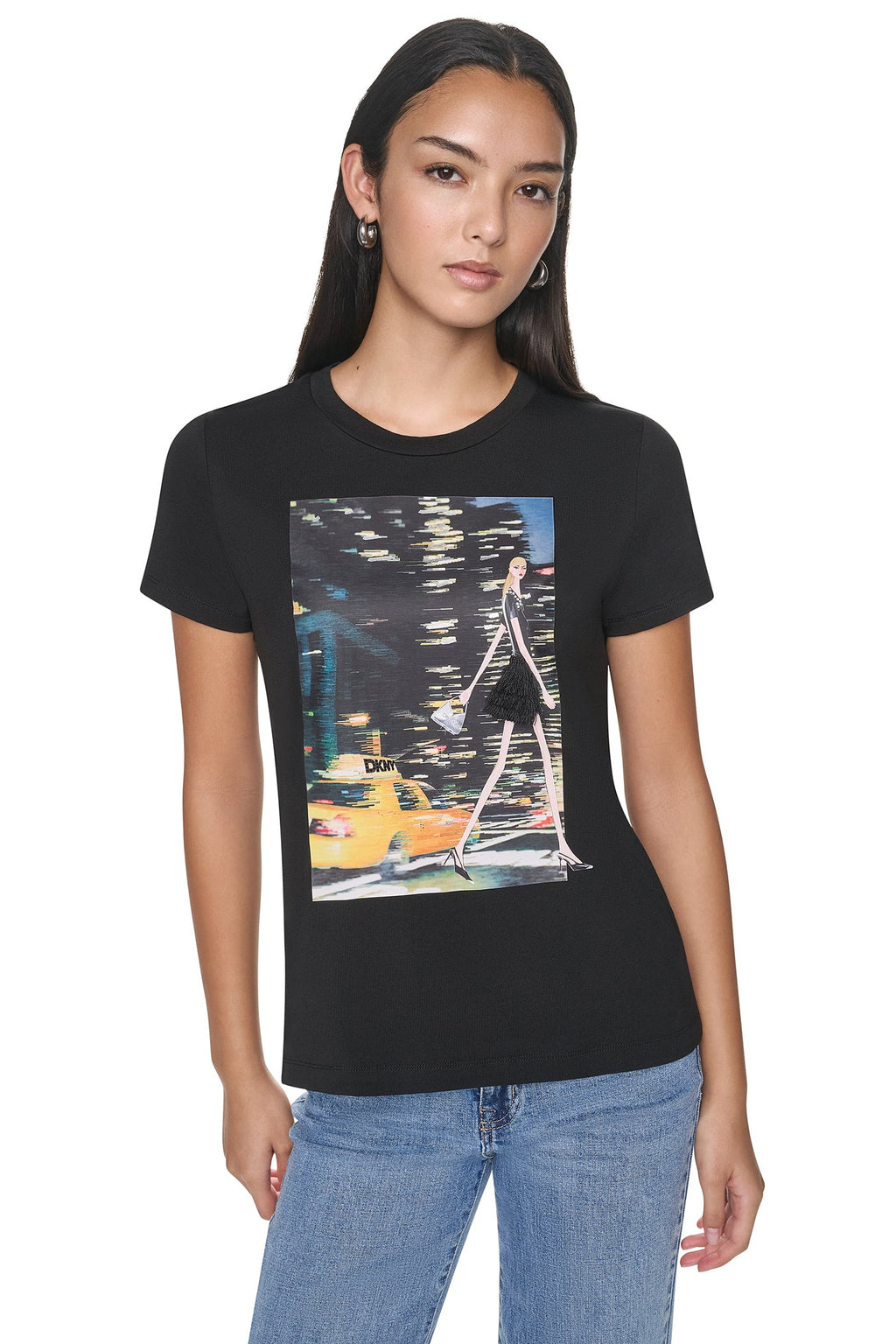 NYC NIGHTS GRAPHIC TEE